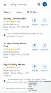 Local SEO for Roofing Companies