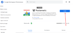 install Postamatic.